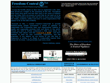 Tablet Screenshot of freedom-central.net